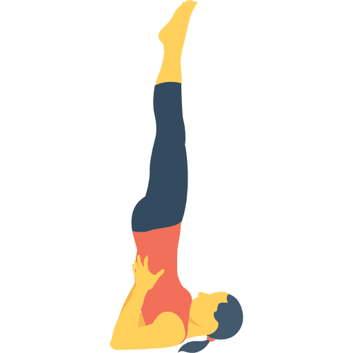 Exercise activities people woman icon