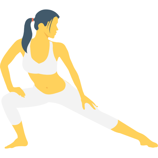 Exercise aerobic people woman icon