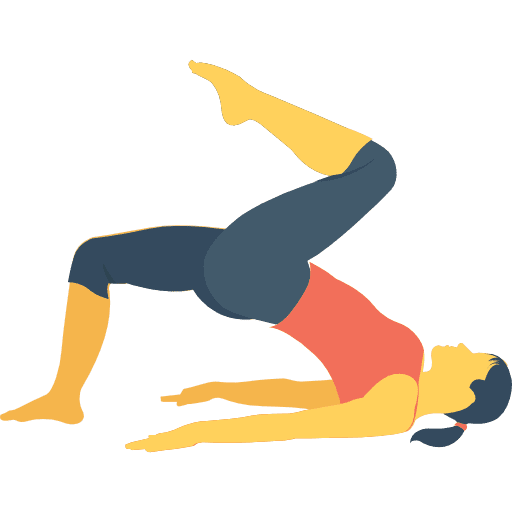 Exercise woman people exercise icon