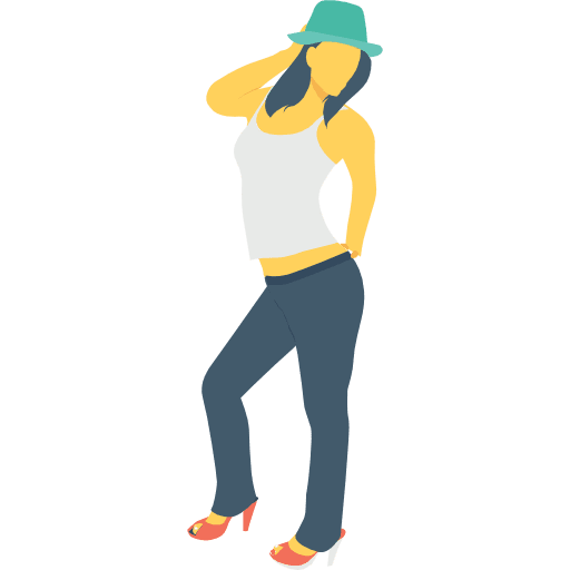 Woman activities woman human icon