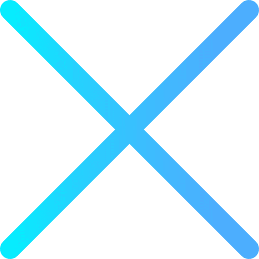 Cancel decline interface cross icon