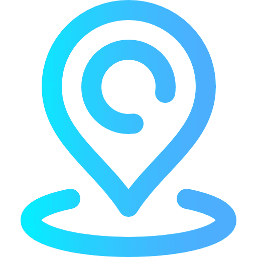 Pin zone map pointer map point icon