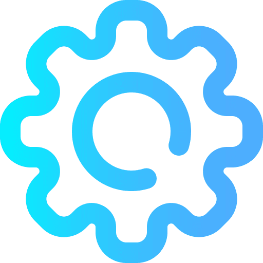 Settings cogwheel configuration gear icon