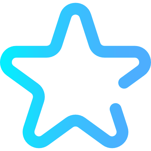 Star rate interface favorite icon