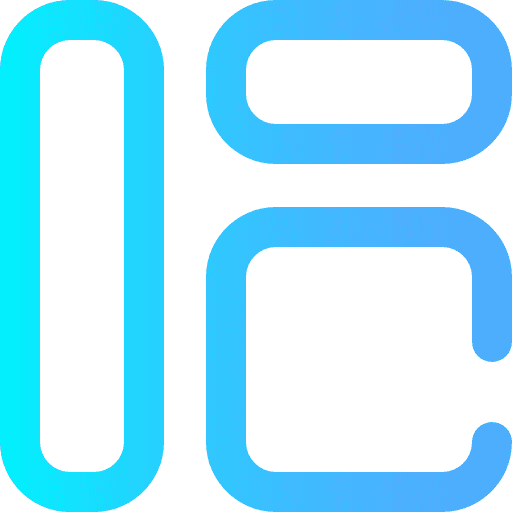 Layout layout template stencil icon