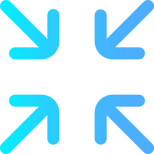 Minimize multimedia option interface minimize icon