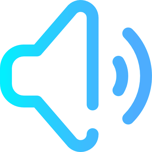 Volume audio sound speaker icon