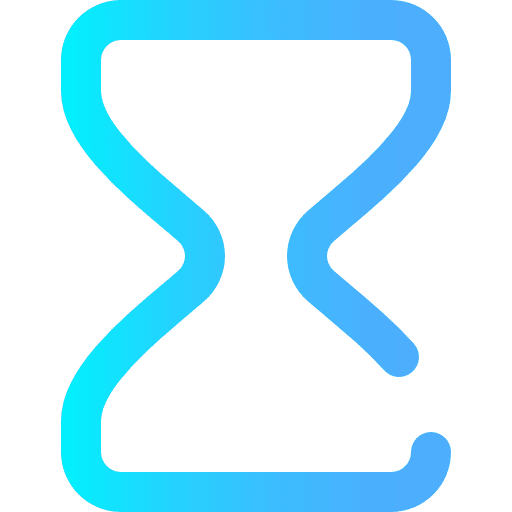 Hourglass hourglass clock waiting icon