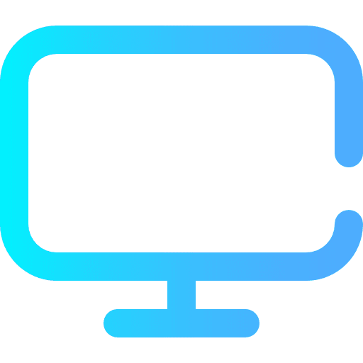 Monitor monitor screen television icon