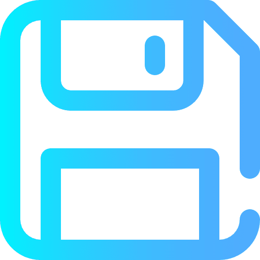 Diskette floppy disk save multimedia icon