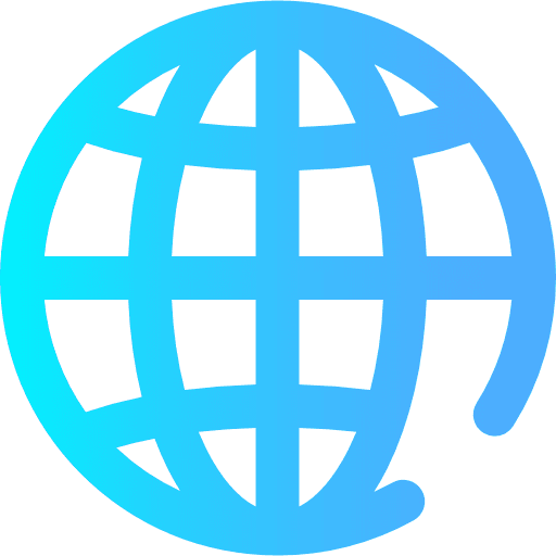 Earth grid earth grid internet multimedia icon