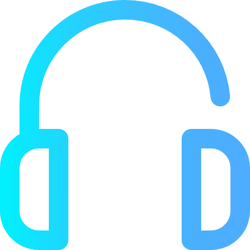 Headphones audio headphones sound icon