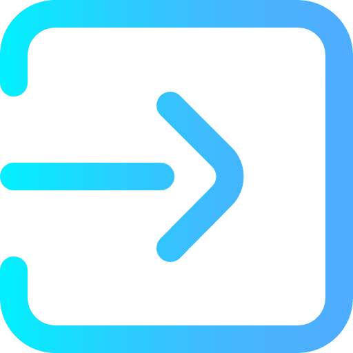 Log in web page control interface icon