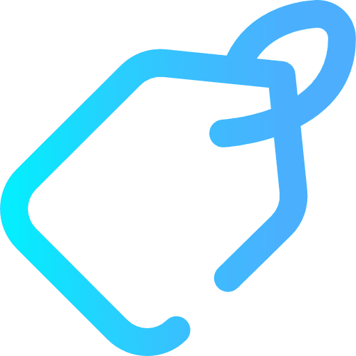 Tag shopping label shop icon