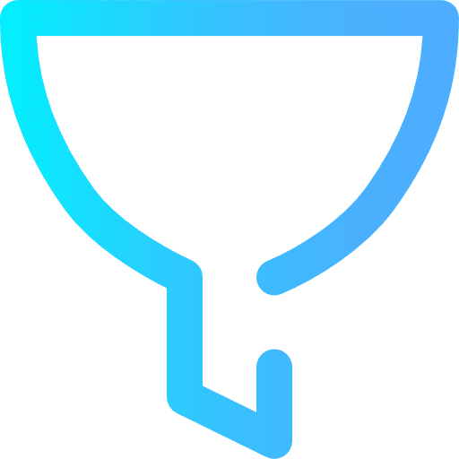 Filter tool filtering tools and utensils icon