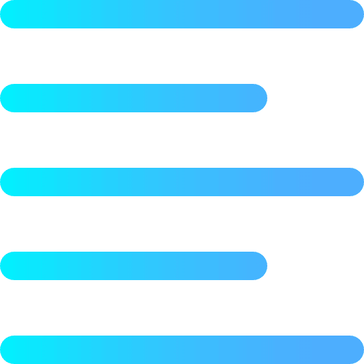 Align left alignment symbol text icon