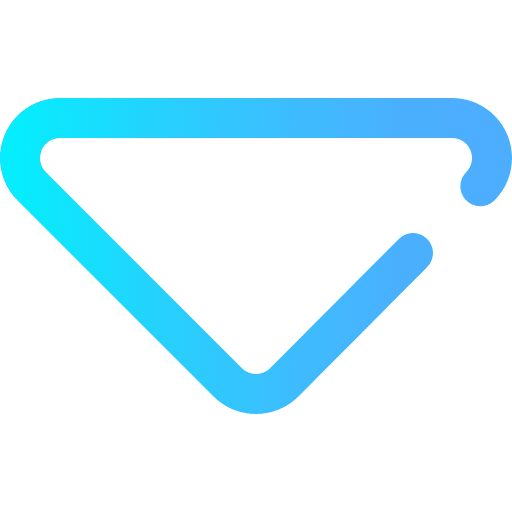 Down arrow multimedia option downloading drop down arrow icon