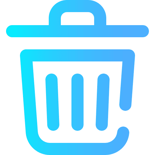 Trash tools and utensils trash garbage icon
