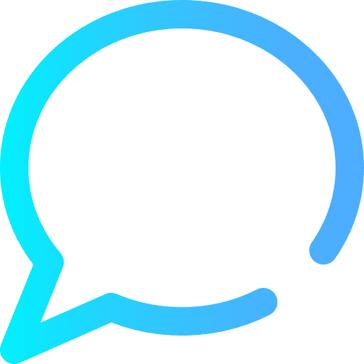 Chat speech bubble multimedia chat icon