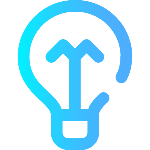 Idea illumination technology electricity icon