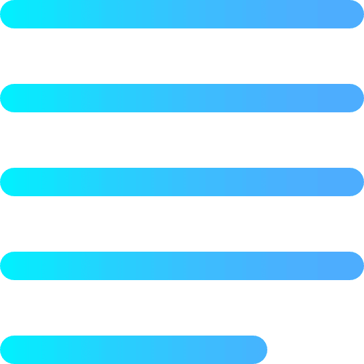 Justify symbol text alignment icon