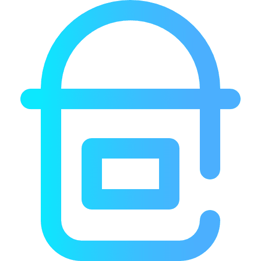 Paint bucket graphic tool graphics editor bucket icon