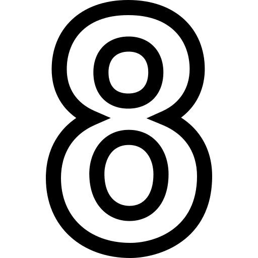 Eight education math shapes and symbols icon Eight education math shapes and symbols icon