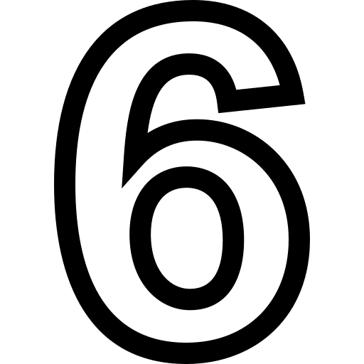 Six character education shapes and symbols icon Six character education shapes and symbols icon