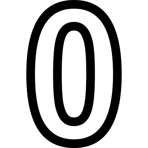 Zero shapes and symbols mathematics symbol number icon Zero shapes and symbols mathematics symbol number icon
