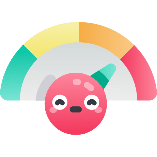 Anger shapes and symbols smileys speedometer icon Anger shapes and symbols smileys speedometer icon