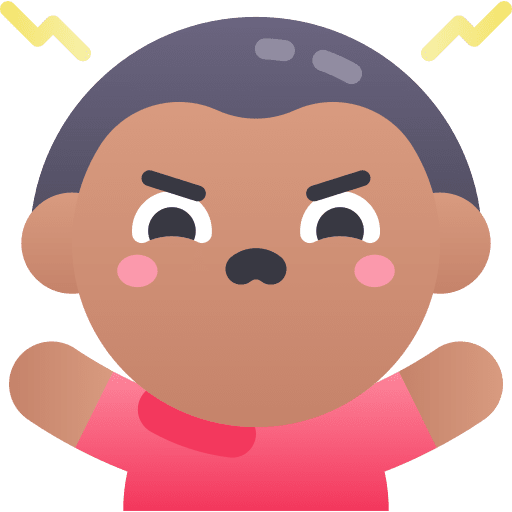 Angry man furious angry icon Angry man furious angry icon