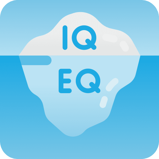 Iceberg soft skills emotional intelligence psychology icon Iceberg soft skills emotional intelligence psychology icon