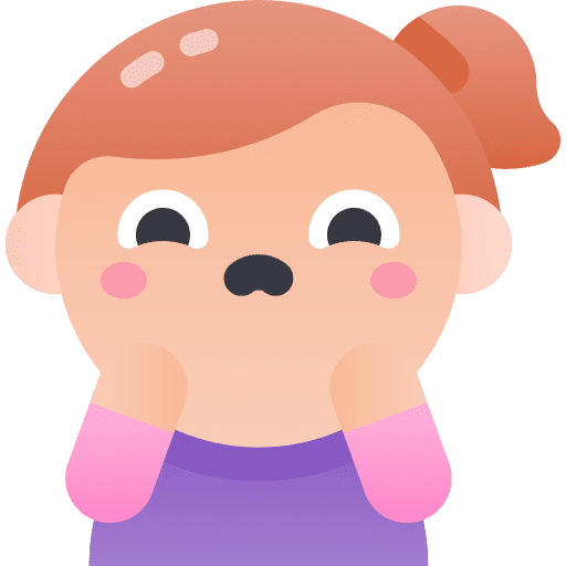 Scared avatar feelings user icon Scared avatar feelings user icon