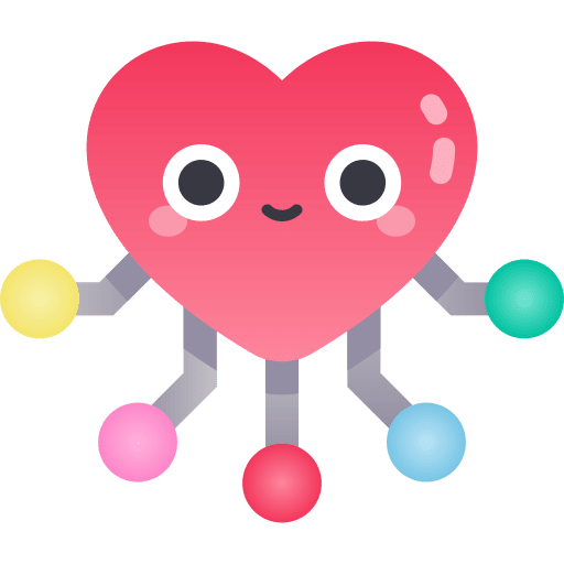 Heart share network love icon Heart share network love icon