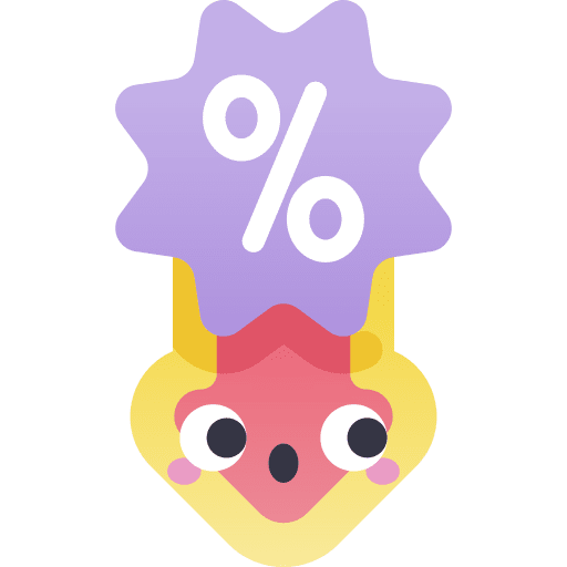 Discount promotion commerce and shopping low price icon Discount promotion commerce and shopping low price icon