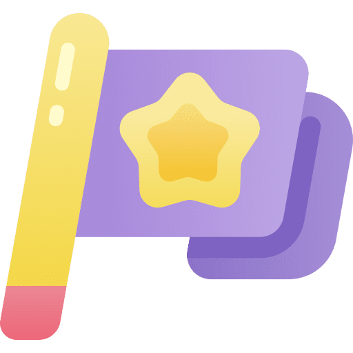 Goal favorite flags star icon Goal favorite flags star icon