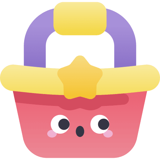 Shopping basket online shop star commerce icon Shopping basket online shop star commerce icon