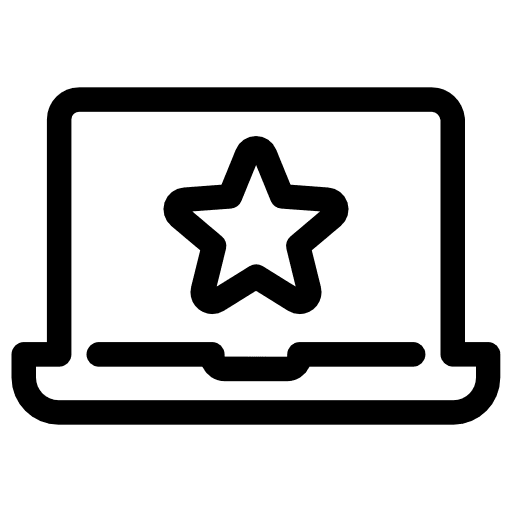 Laptop electronic computer computing icon