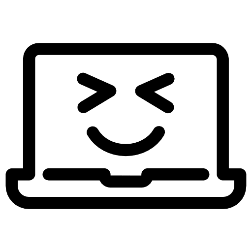 Laptop electronic technology computer icon