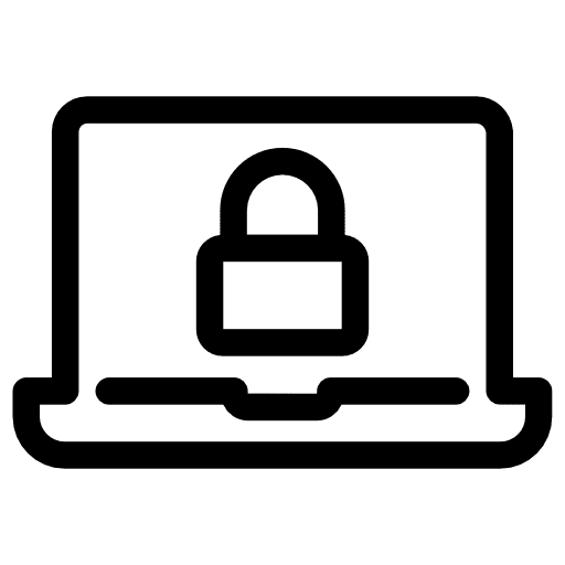 Laptop technology computer electronic icon