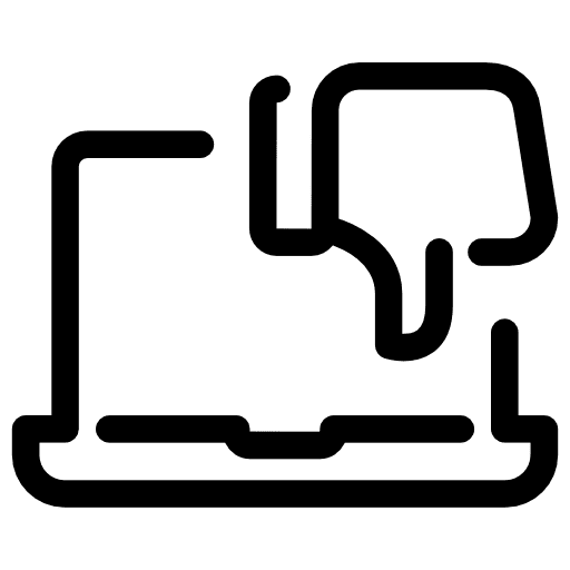 Laptop electronic computer technology icon