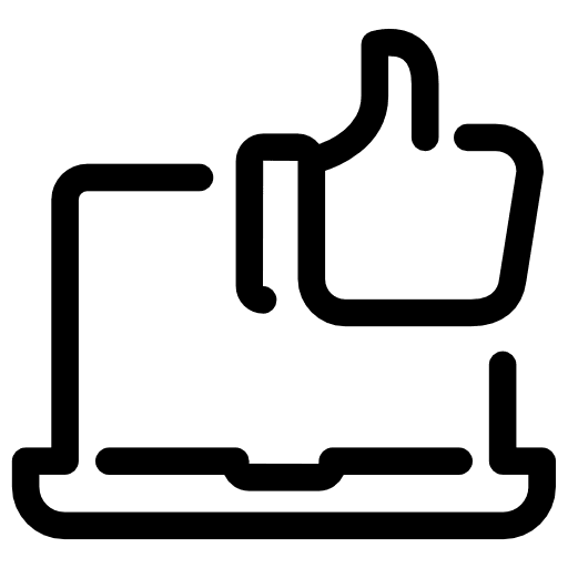 Laptop like computer laptop icon