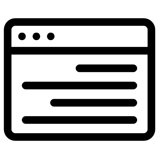 Browser browser internet interface icon