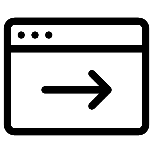 Browser interface browser computing icon