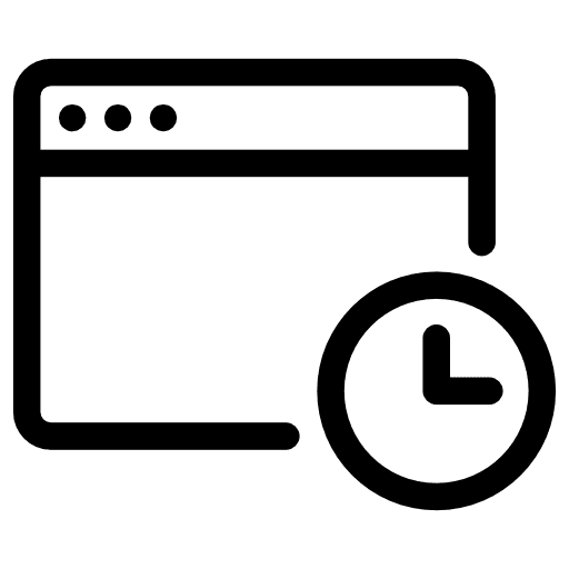 Browser computing interface browser icon