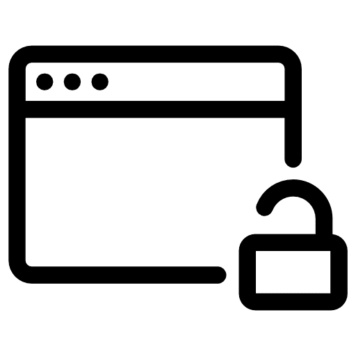 Browser computing interface internet icon