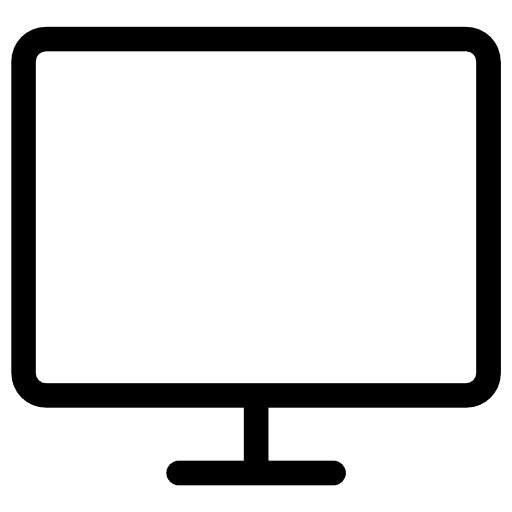 Computer computer multimedia monitor icon