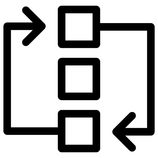 Exchanging exchanging arrows web icon