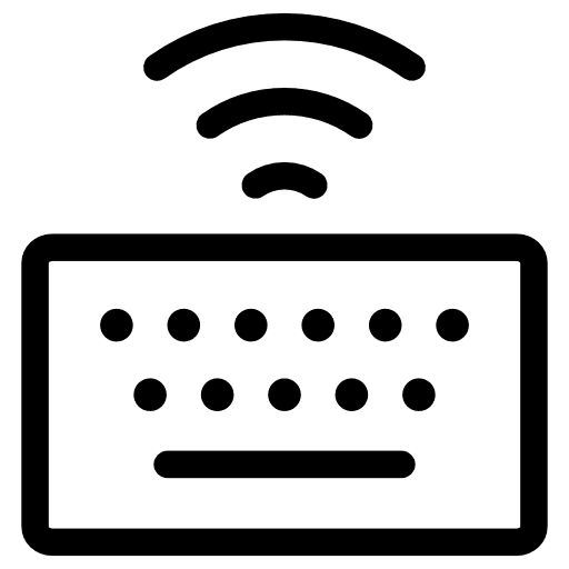 Keyboard technology computing electronic icon