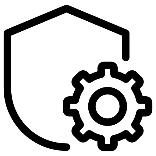 Shield protection shield weapons icon